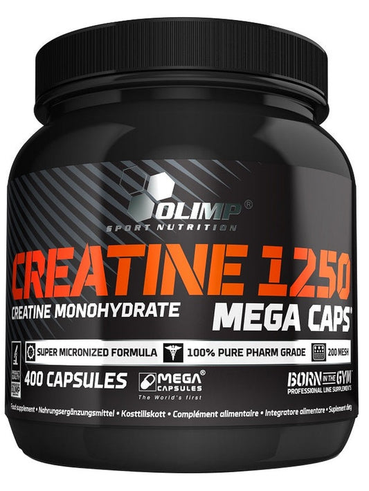 1-Creatine 1250 Mega Caps - 400 caps 1