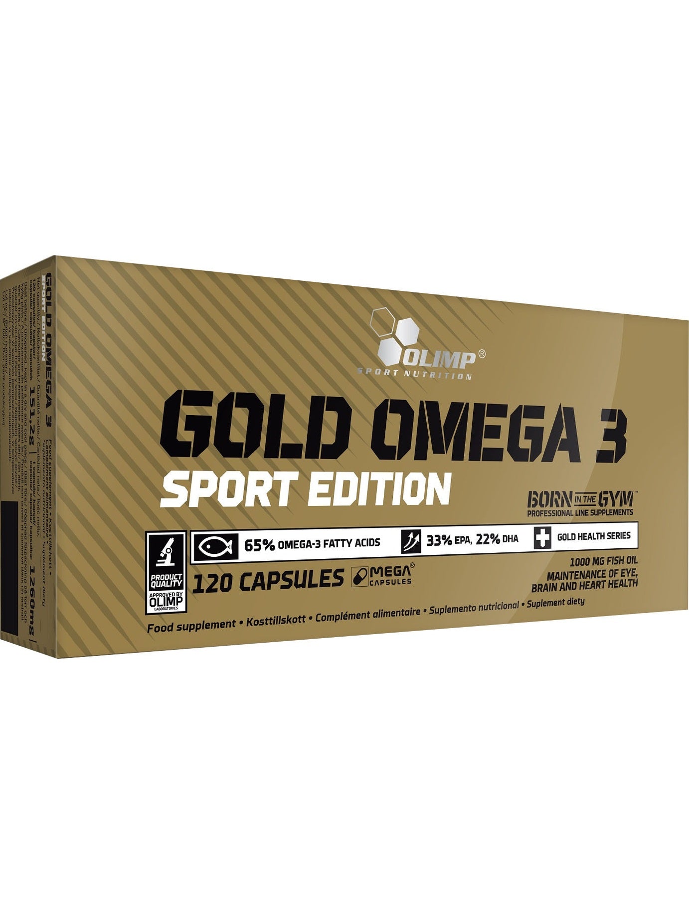 1-Gold Omega 3, Sport Edition - 120 caps 1