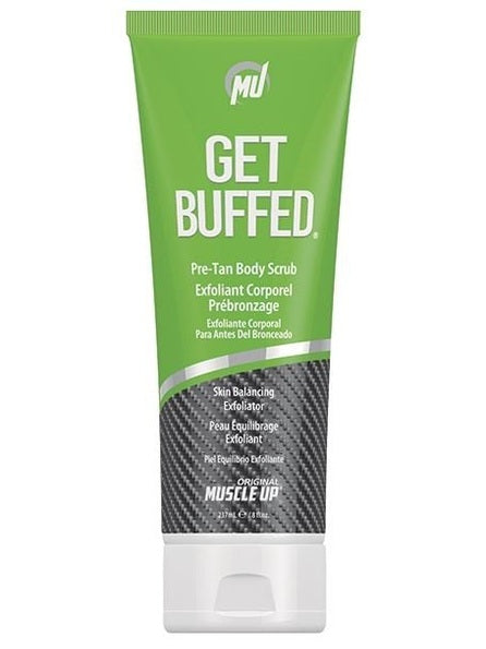 1-Get Buffed, Pre-Tan Body Scrub and Skin Balancing Exfoliator - 237 ml. 1