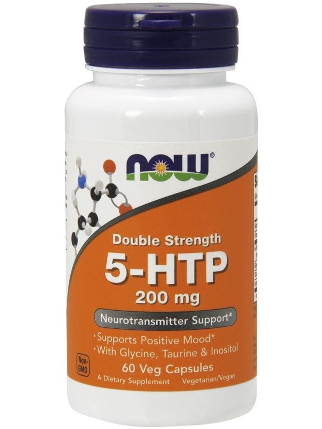 1-5-HTP with Glycine Taurine & Inositol, 200mg - 60 vcaps 1