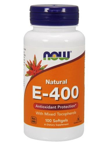 1-Vitamin E-400 - Natural (Mixed Tocopherols) - 100 softgels 1