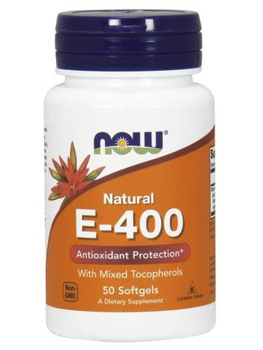 1-Vitamin E-400 - Natural (Mixed Tocopherols) - 50 softgels 1