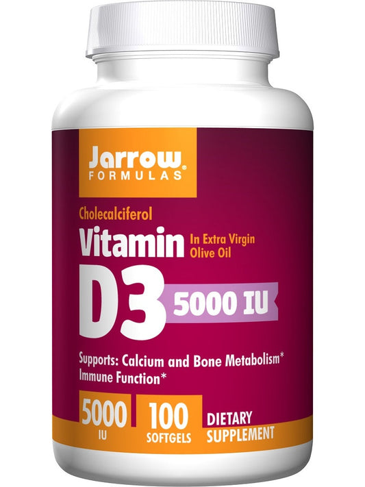 1-Vitamin D3, 5000 IU - 100 softgels 1