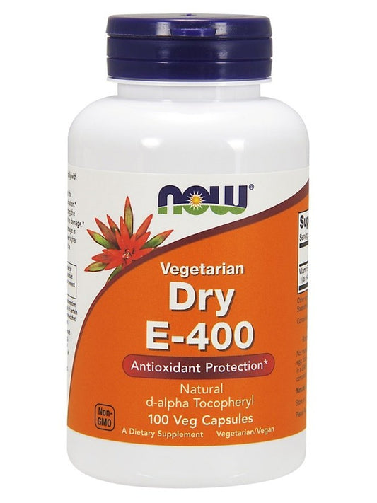 1-Vitamin E-400 Dry, Vegetarian - 100 vcaps 1