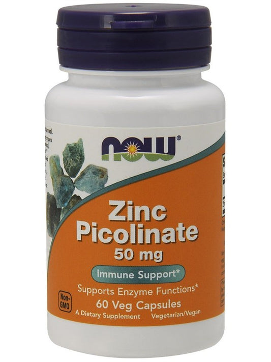 1-Zinc Picolinate, 50mg - 60 vcaps 1