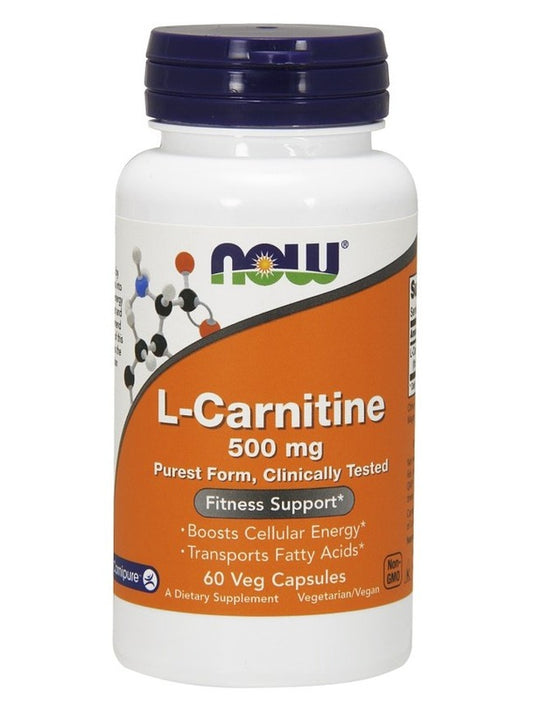 1-L-Carnitine, 500mg - 60 vcaps 1