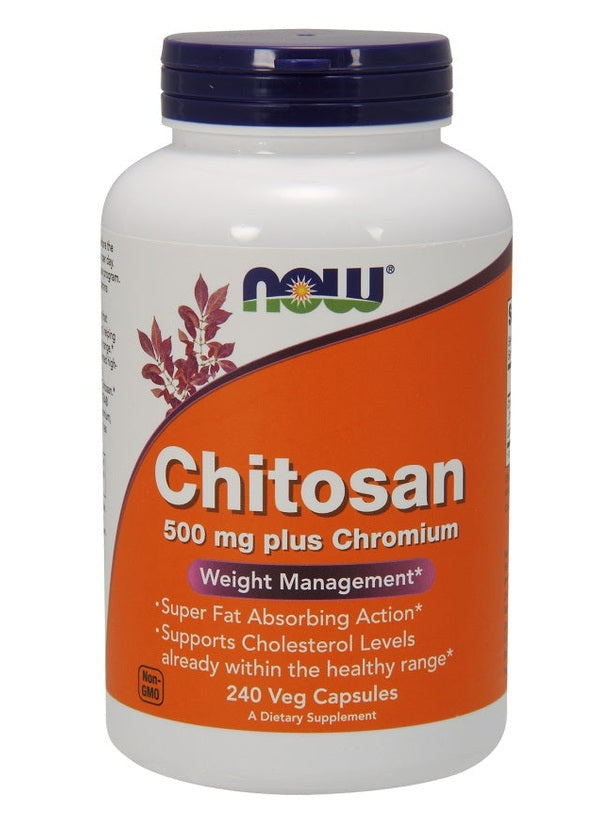 1-Chitosan, 500mg Plus Chromium - 240 vcaps 1