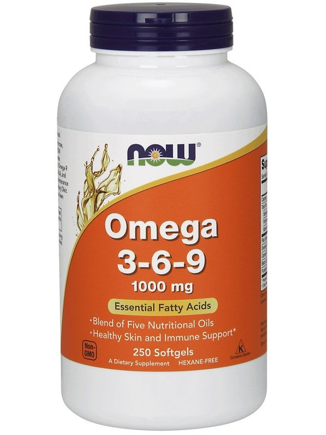 1-Omega 3-6-9, 1000mg - 250 softgels 1