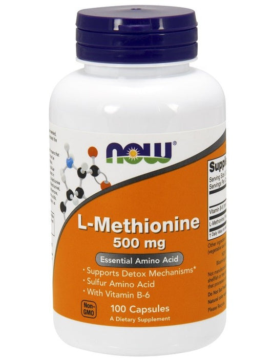 1-L-Methionine, 500mg - 100 caps 1