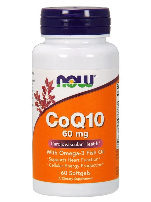 1-CoQ10 with Omega-3, 60mg - 60 softgels 1