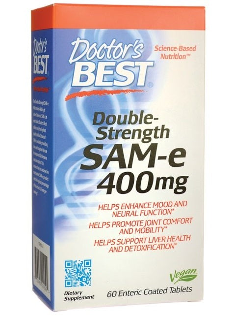1-SAM-e, 400mg Double-Strength - 60 tablets 1