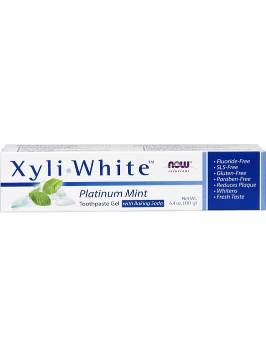 1-XyliWhite, Platinum Mint Toothpaste Gel w/Baking Soda - 181 grams 1