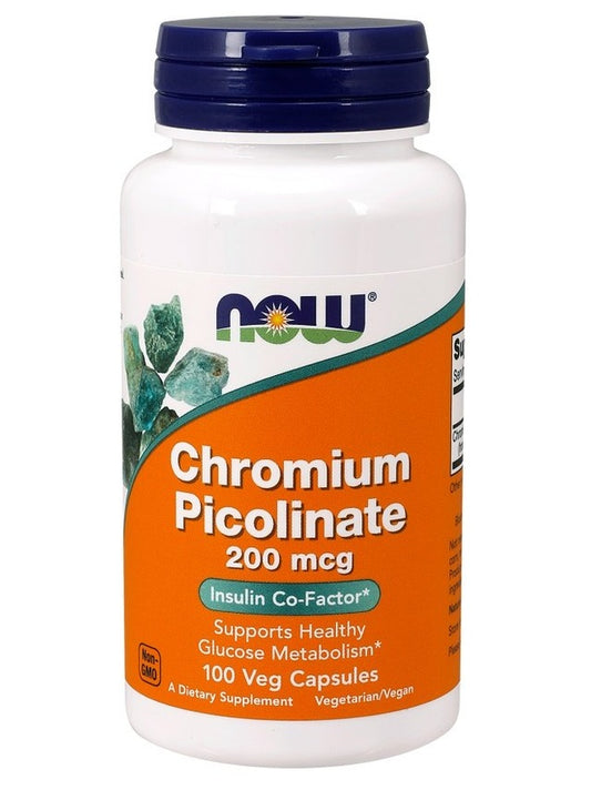 1-Chromium Picolinate, 200mcg - 100 vcaps 1