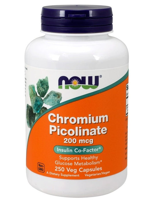 1-Chromium Picolinate, 200mcg - 250 vcaps 1