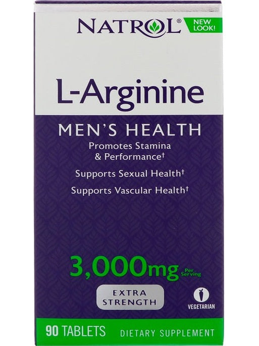 1-L-Arginine, 3000mg - 90 tablets 1