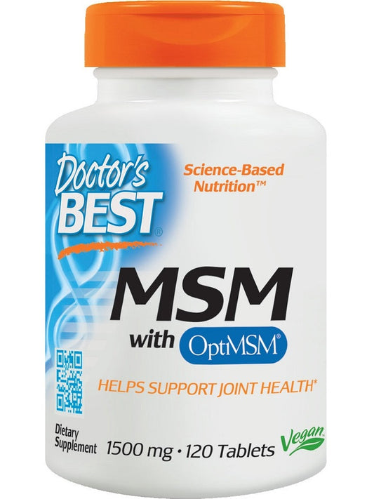 1-MSM with OptiMSM Vegan, 1500mg - 120 tablets 1