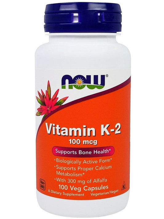 1-Vitamin K-2, 100mcg - 100 vcaps 1