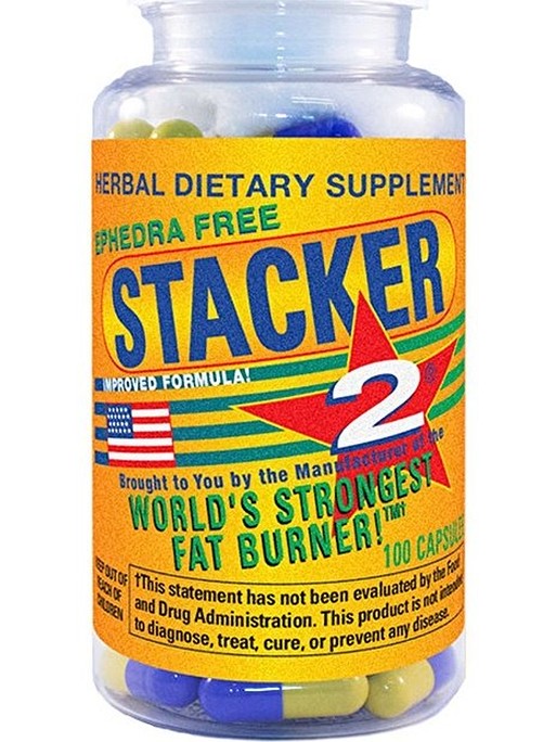 1-Stacker 2 Ephedra Free - 100 caps 1