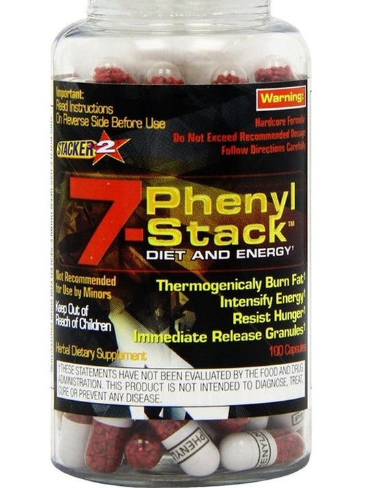 1-Stacker 2 7-Phenyl Stack - 100 caps 1