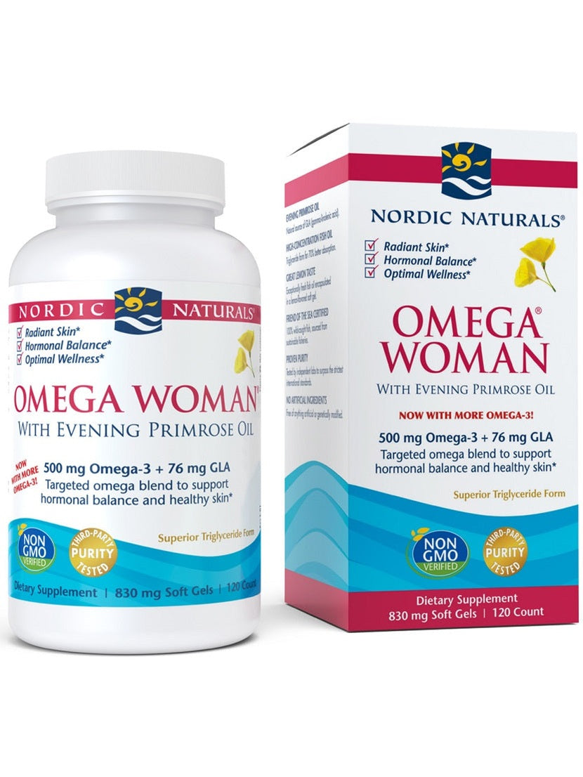 1-Omega Woman, 500mg - 120 softgels 1