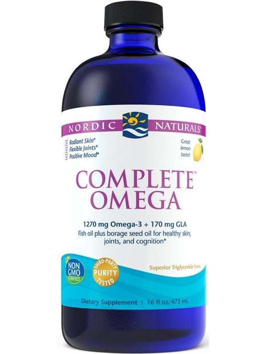 1-Complete Omega, 1270mg Lemon - 473 ml. 1
