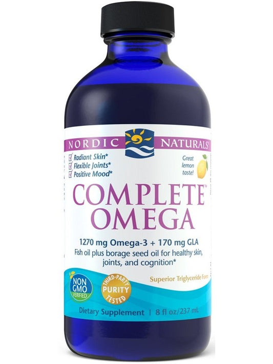 1-Complete Omega, 1270mg Lemon - 237 ml. 1