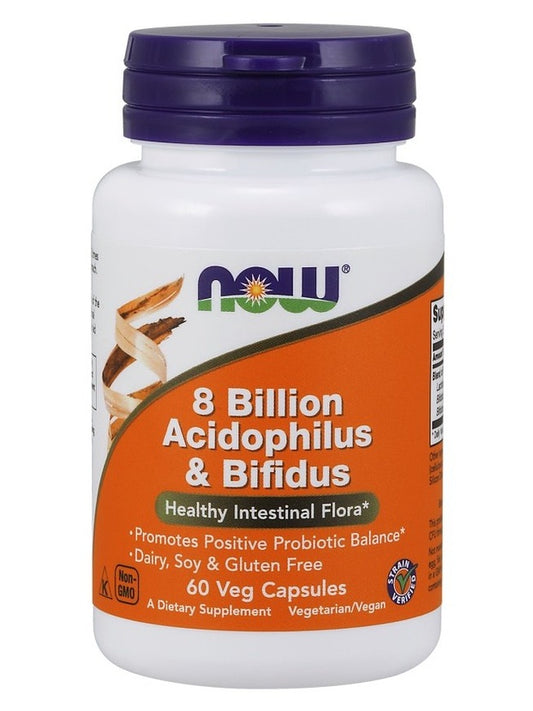 1-8 Billion Acidophilus & Bifidus - 60 vcaps 1