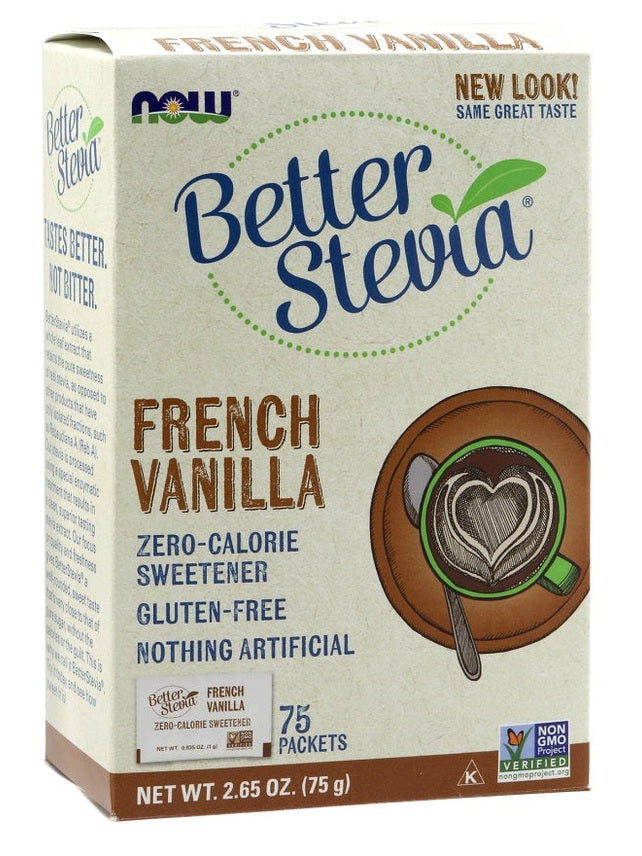 1-Better Stevia Packets, French Vanilla - 75 packets 1