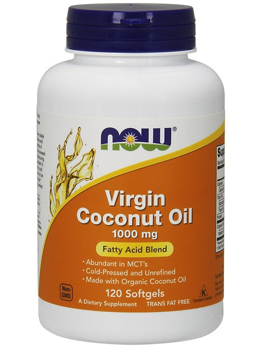 1-Virgin Coconut Oil, 1000mg - 120 softgels 1