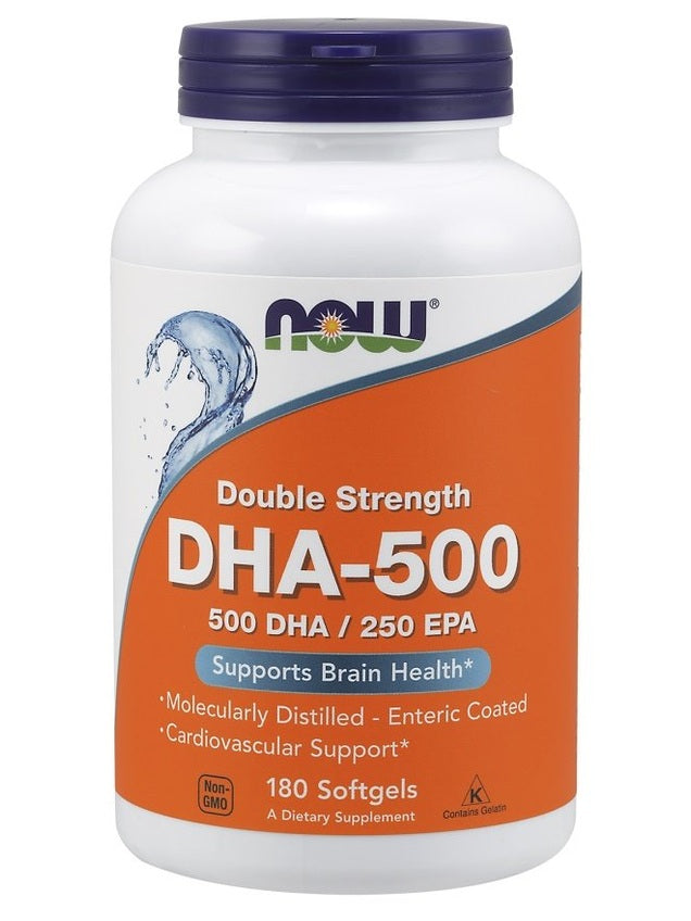 1-DHA-500, 500 DHA / 250 EPA - 180 softgels 1