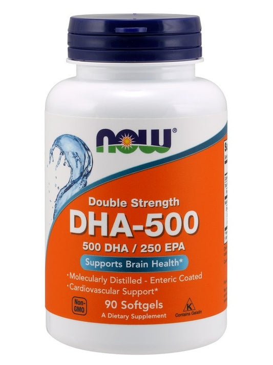 1-DHA-500, 500 DHA / 250 EPA - 90 softgels 1