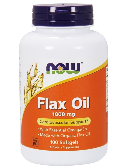 1-Flax Oil, 1000mg - 100 softgels 1