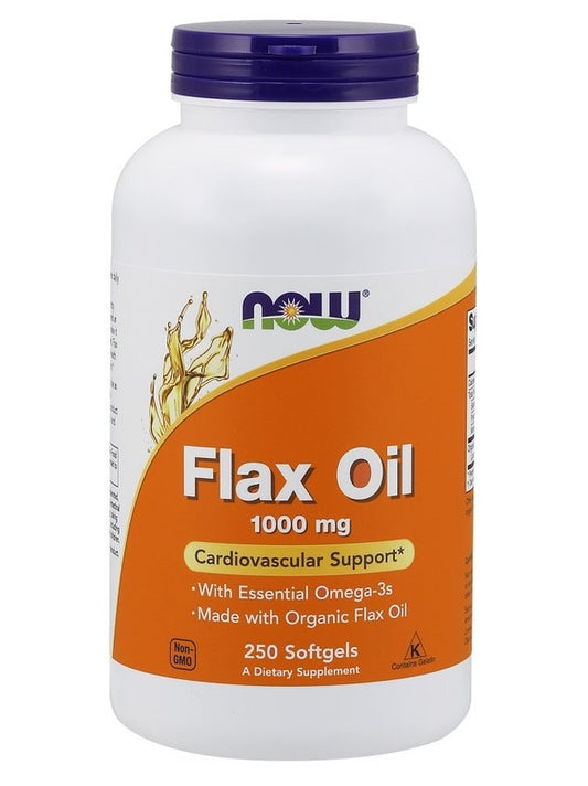1-Flax Oil, 1000mg - 250 softgels 1