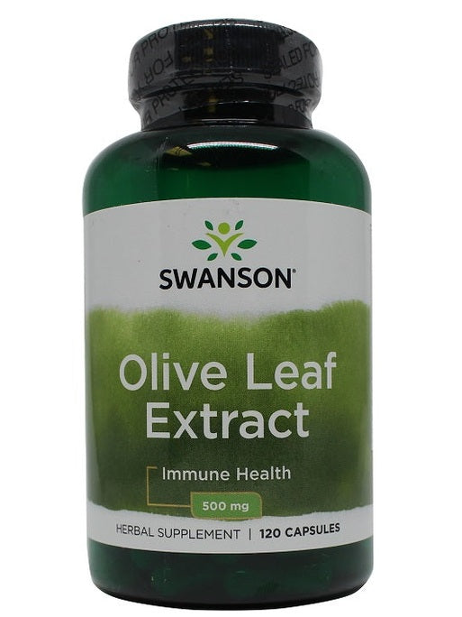 1-Olive Leaf Extract, 500mg - 120 caps 1
