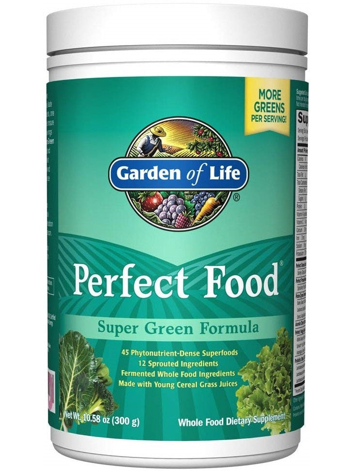 1-Perfect Food Super Green Formula, Powder - 300 grams 1