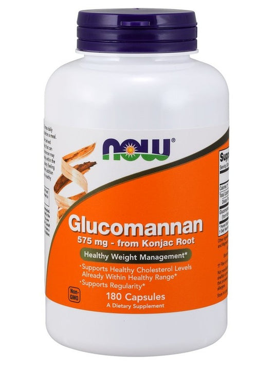 1-Glucomannan from Konjac Root, 575mg - 180 caps 1