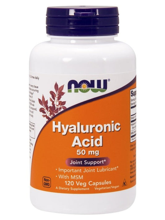 1-Hyaluronic Acid with MSM, 50mg - 120 vcaps 1
