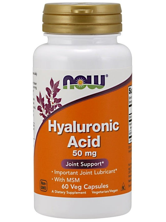 1-Hyaluronic Acid with MSM, 50mg - 60 vcaps 1