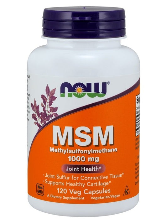 1-MSM Methylsulphonylmethane, 1000mg - 120 vcaps 1