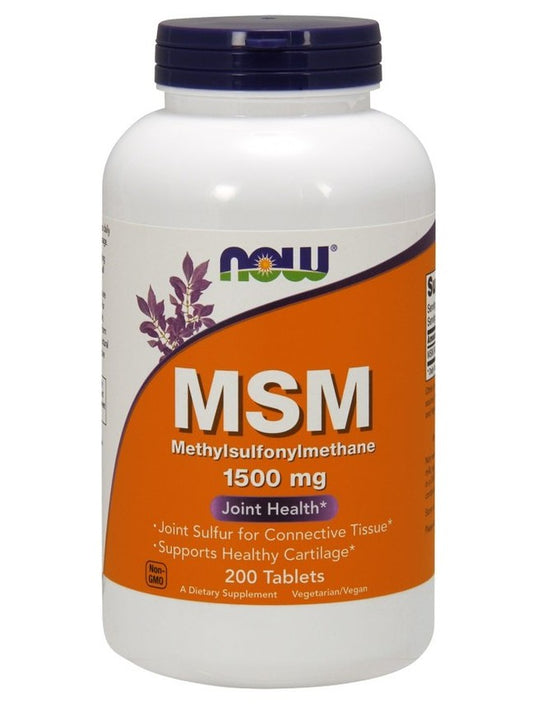 1-MSM Methylsulphonylmethane, 1500mg - 200 tablets 1