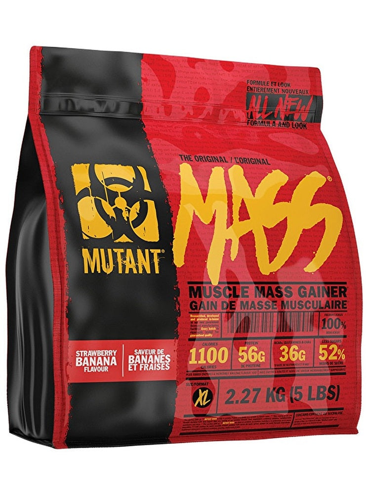 1-Mutant Mass, Strawberry Banana - 2270 grams 1