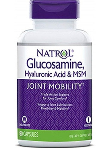 1-Glucosamine, Hyaluronic Acid & MSM - 90 caps 1