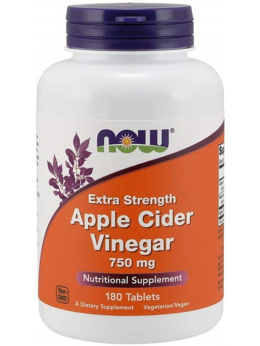 1-Apple Cider Vinegar, 750mg Extra Strength - 180 tablets 1