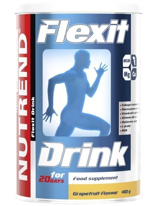 1-Flexit Drink, Strawberry - 400 grams 1