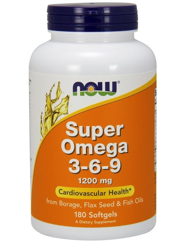1-Super Omega 3-6-9, 1200mg - 180 softgels 1