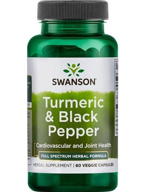 1-Turmeric & Black Pepper - 60 vcaps 1