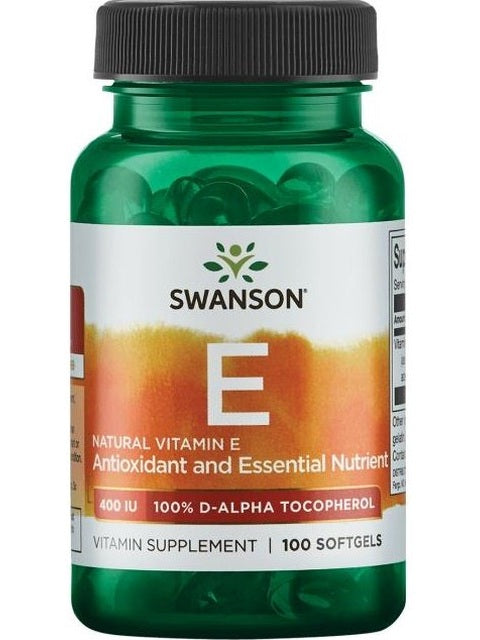 1-Vitamin E, 400 IU Natural - 100 softgels 1
