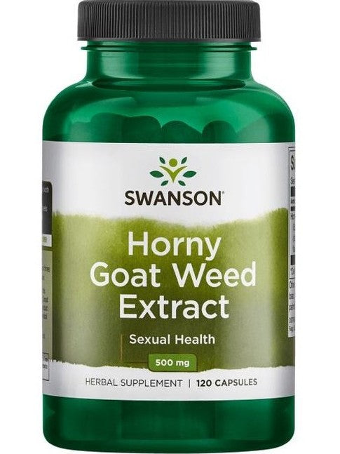 1-Horny Goat Weed Extract, 500mg - 120 caps 1