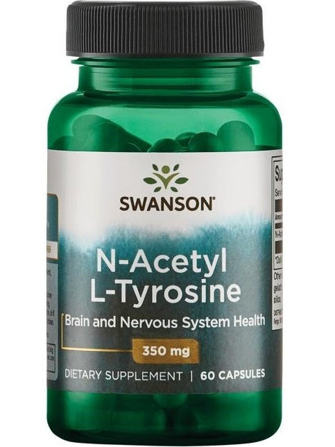 1-N-Acetyl L-Tyrosine, 350mg - 60 caps 1