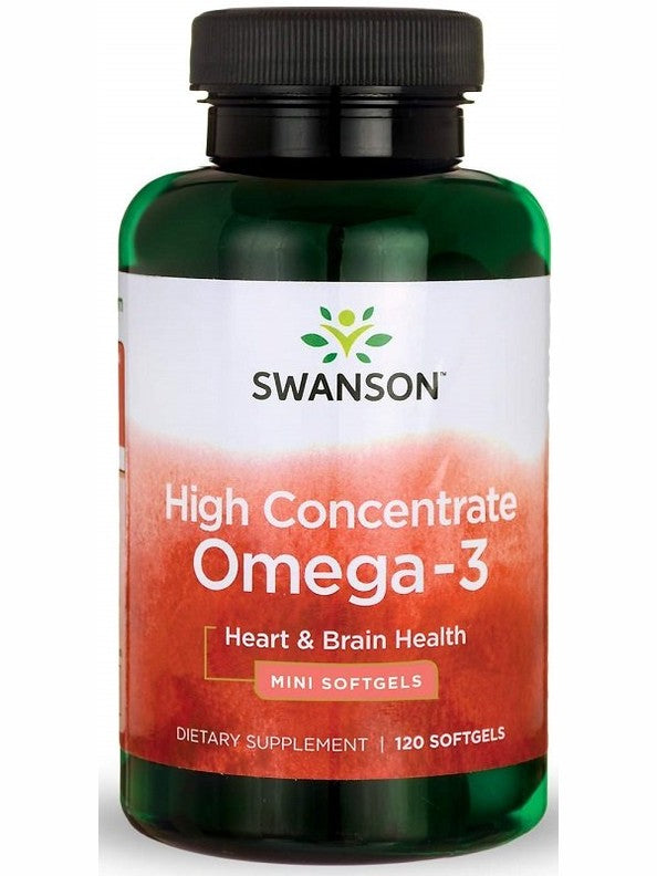 1-High Concentrate Omega-3 - 120 softgels 1